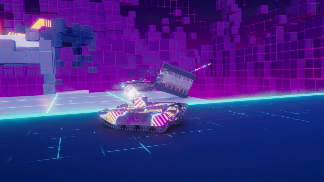 驾驶坦克全速狂飙《坦克世界》“霓虹竞速模式”已开启！