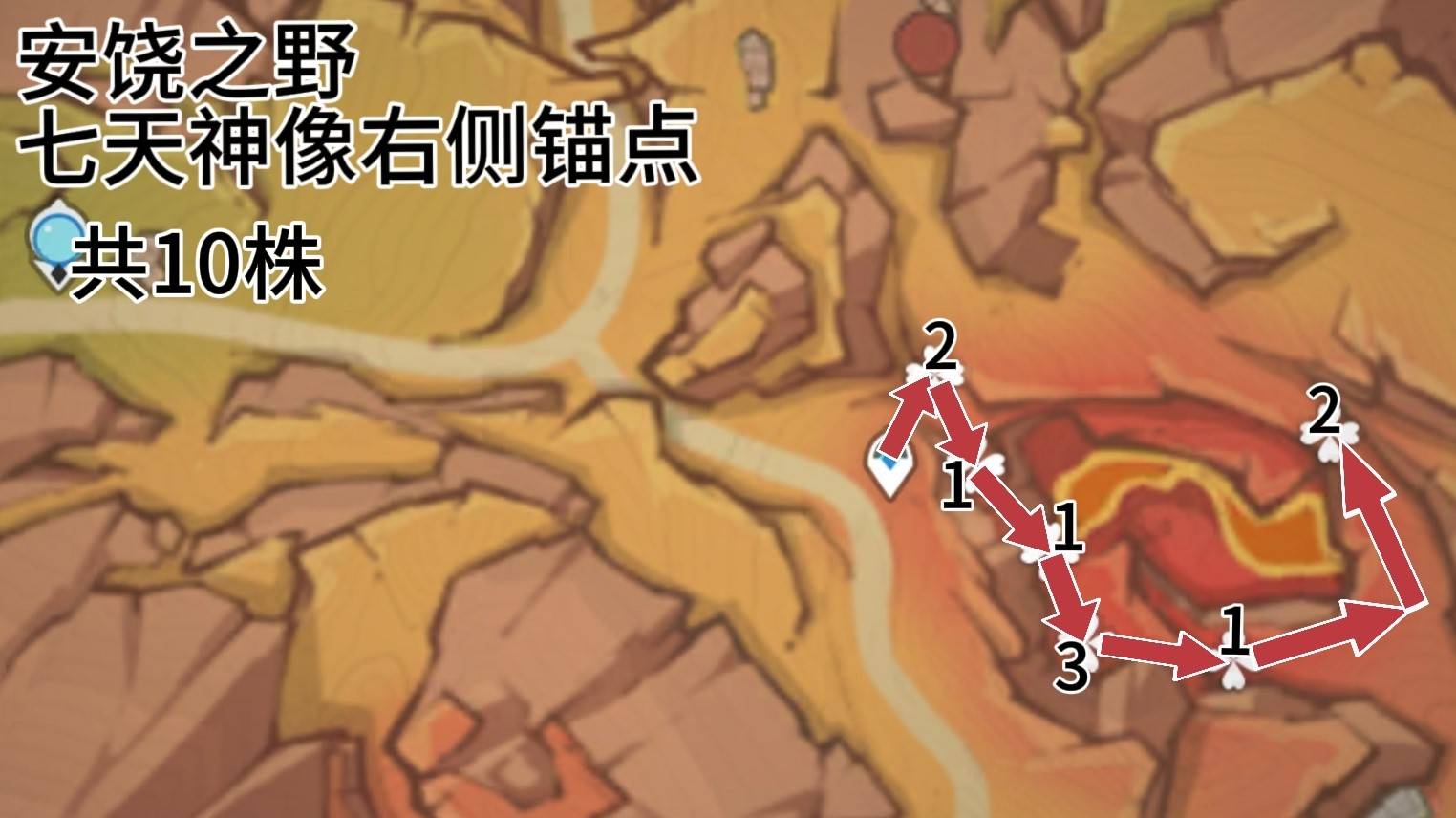 《原神》“瓦雷莎”突破材料云岩裂叶采集攻略