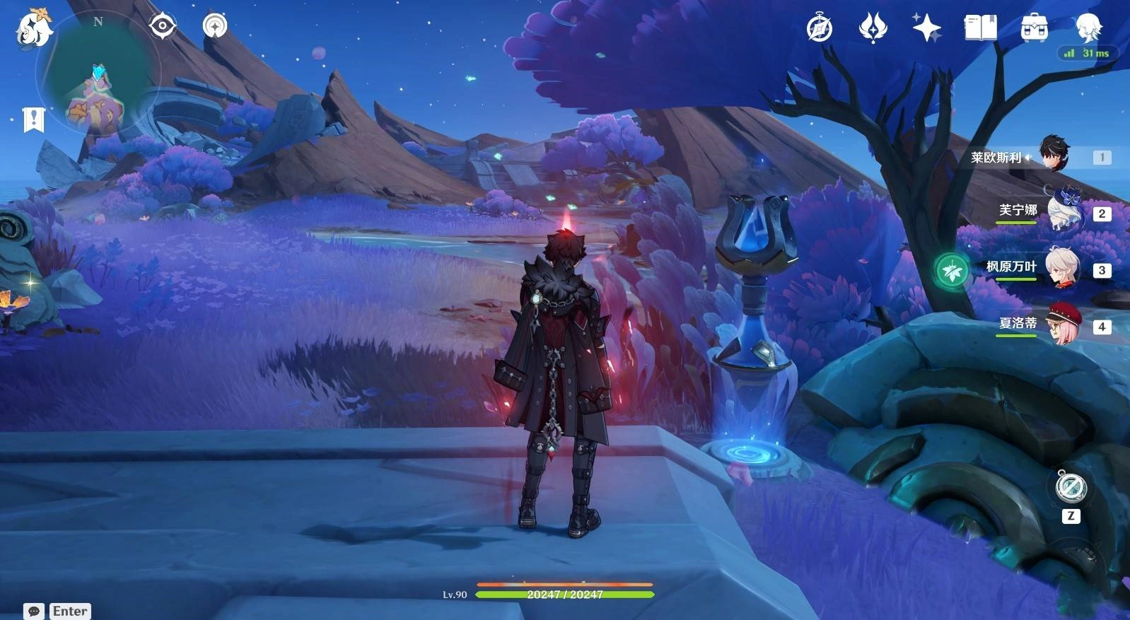 《原神》“沃陆之邦隐藏锚点”位置及前往路线，5.5隐藏锚点在哪