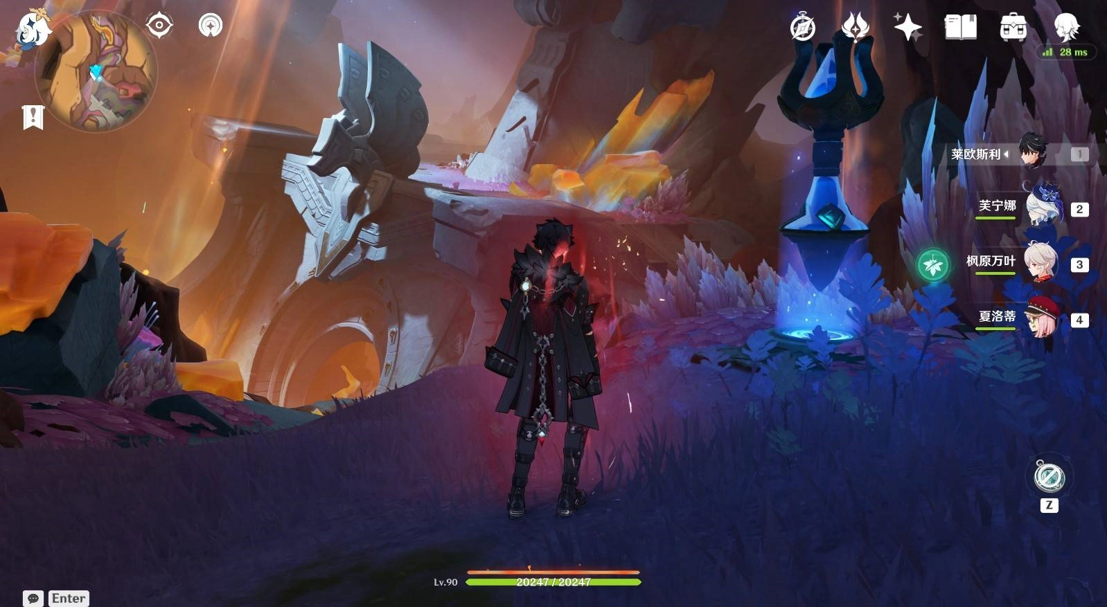 《原神》“沃陆之邦隐藏锚点”位置及前往路线，5.5隐藏锚点在哪