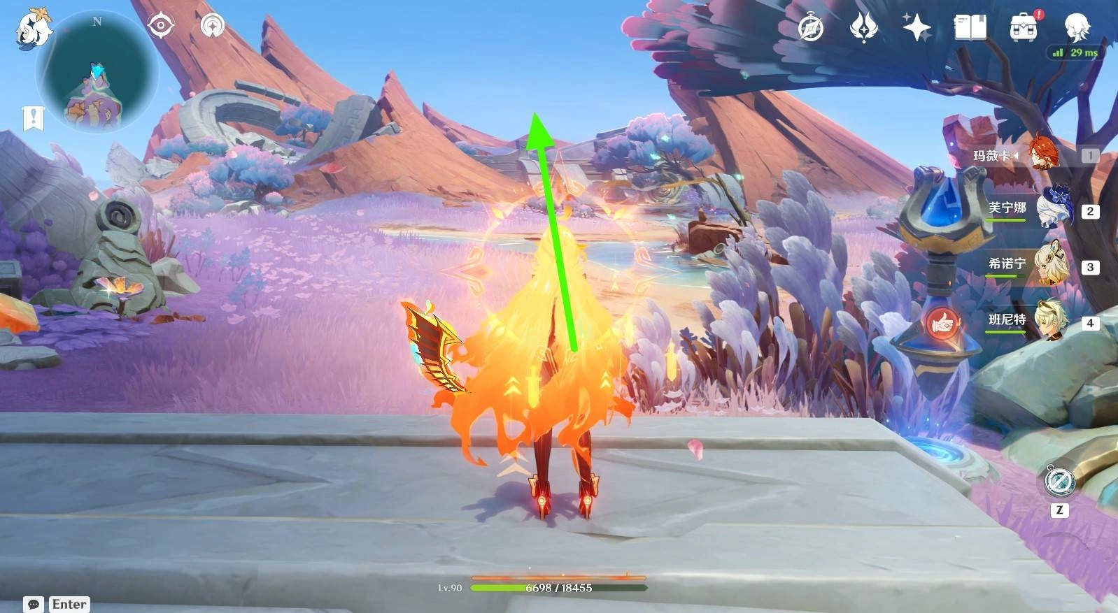 《原神》“无归的秘源龙像”位置及打法，5.5无归的秘源龙像解谜攻略