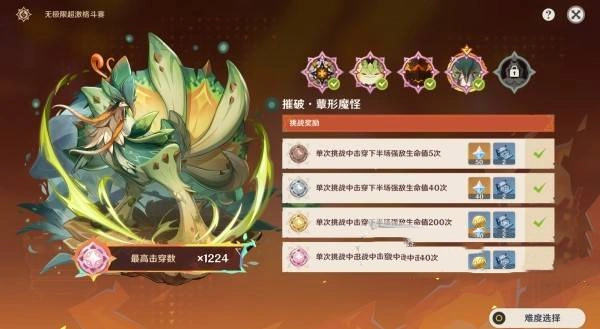 《原神》“无极限超激格斗赛”第四天翠翎恐蕈阵容推荐