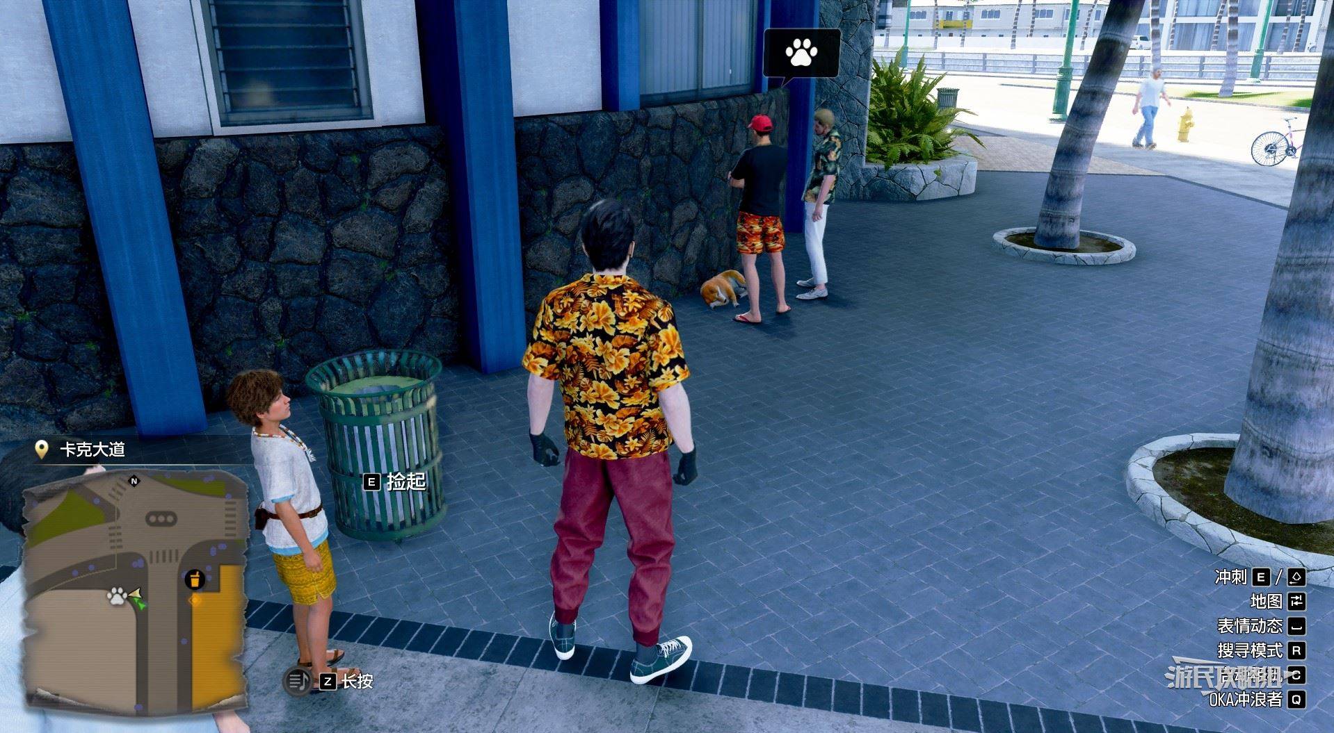 《如龙8外传夏威夷海盗》吾朗王国全动物位置一览，救护动物在哪