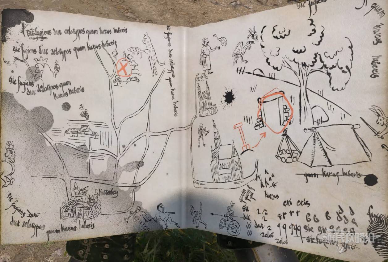 《天国拯救2》“X标记地点”支线任务攻略，X标记地点支线怎么做