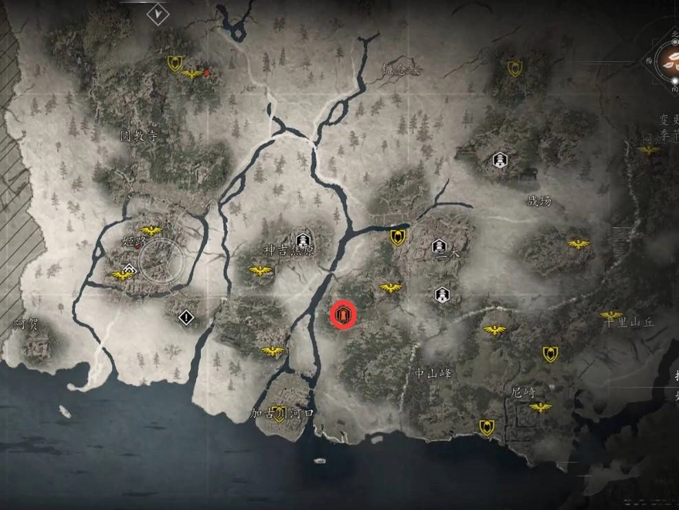 《刺客信条影》“高木古坟”位置与收集攻略，高木古坟在哪