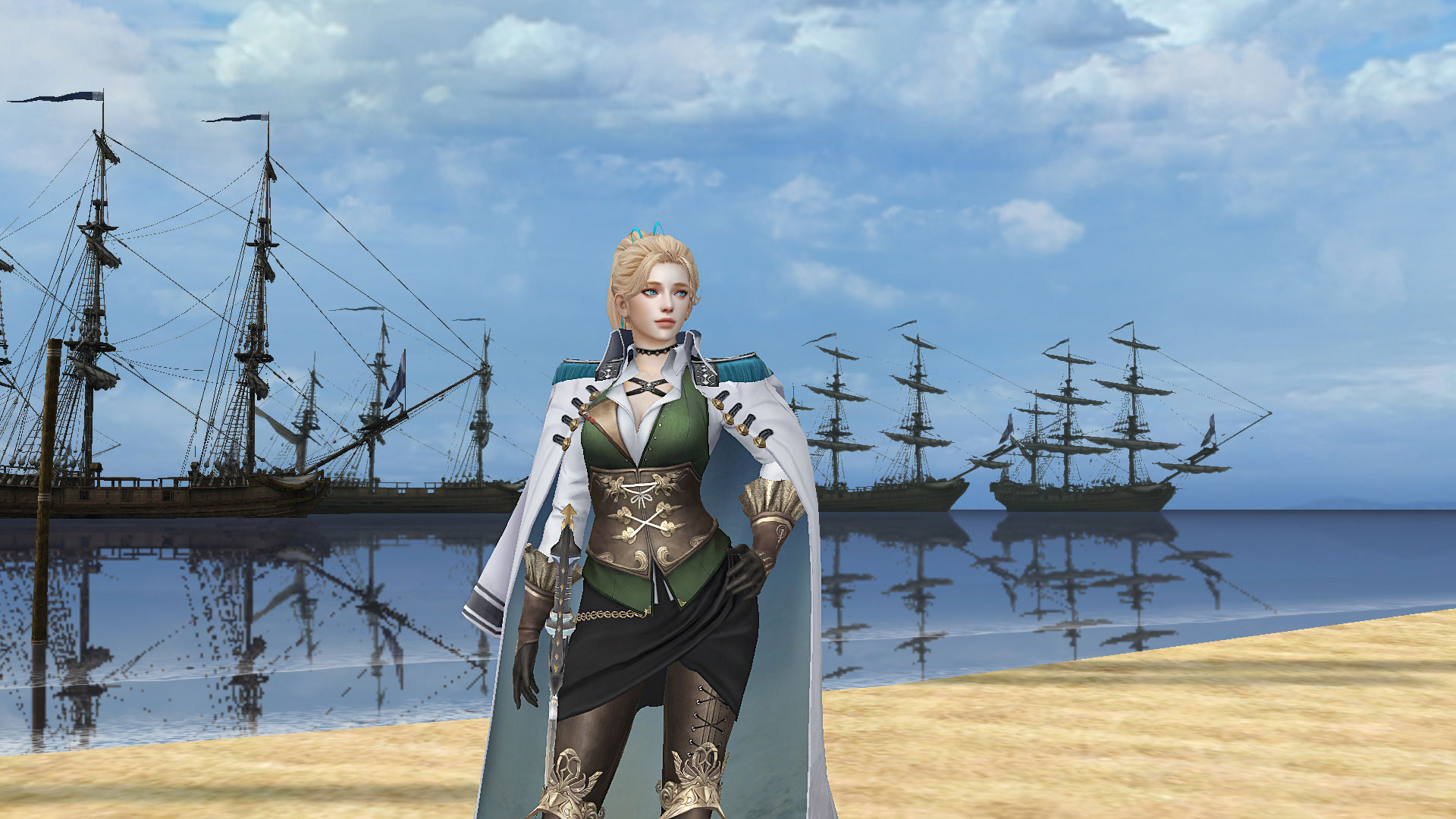 韩光端游《卓越之剑》推出全新角色“女海盗”