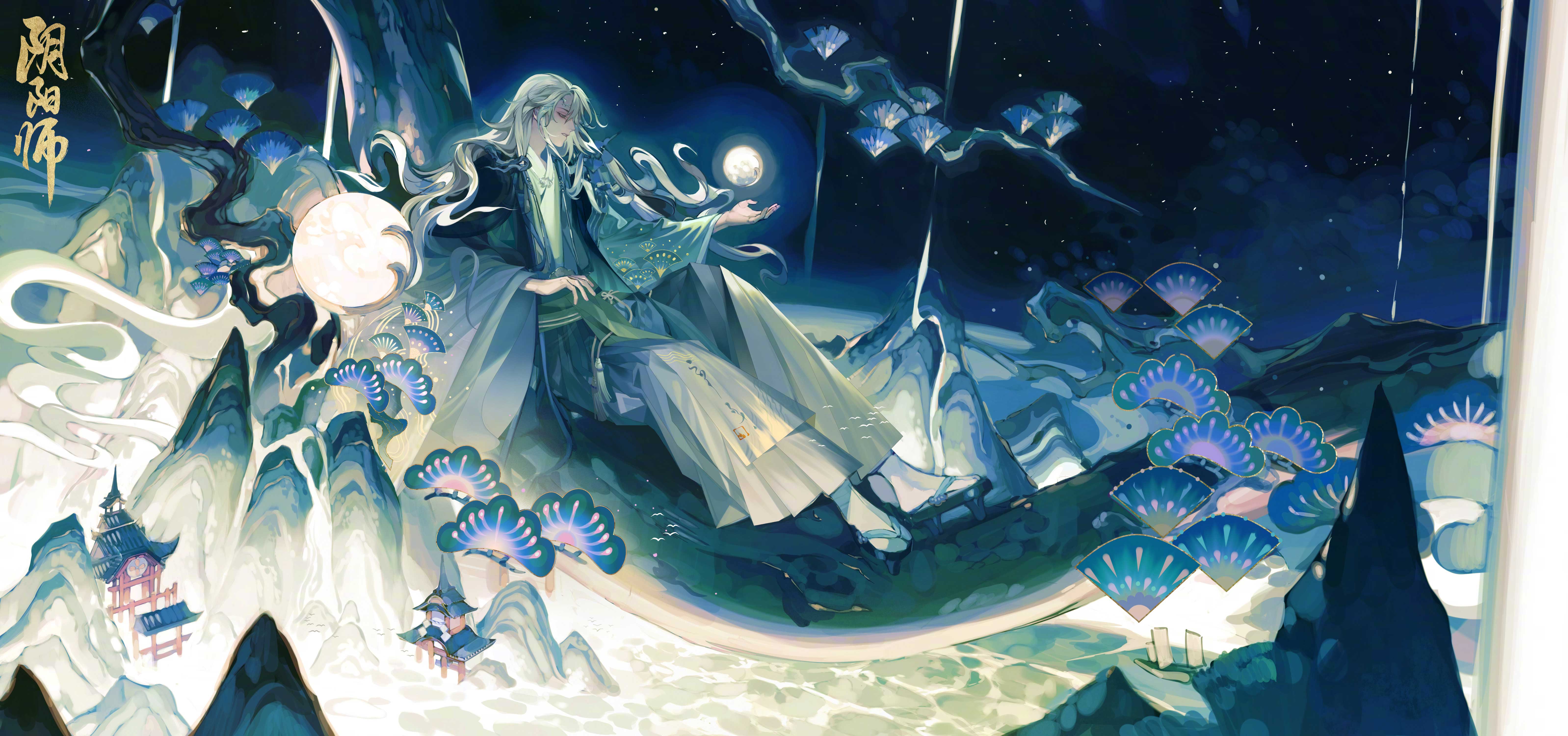 云上缥缈，月照景明《阴阳师》“不见岳”典藏皮肤上线