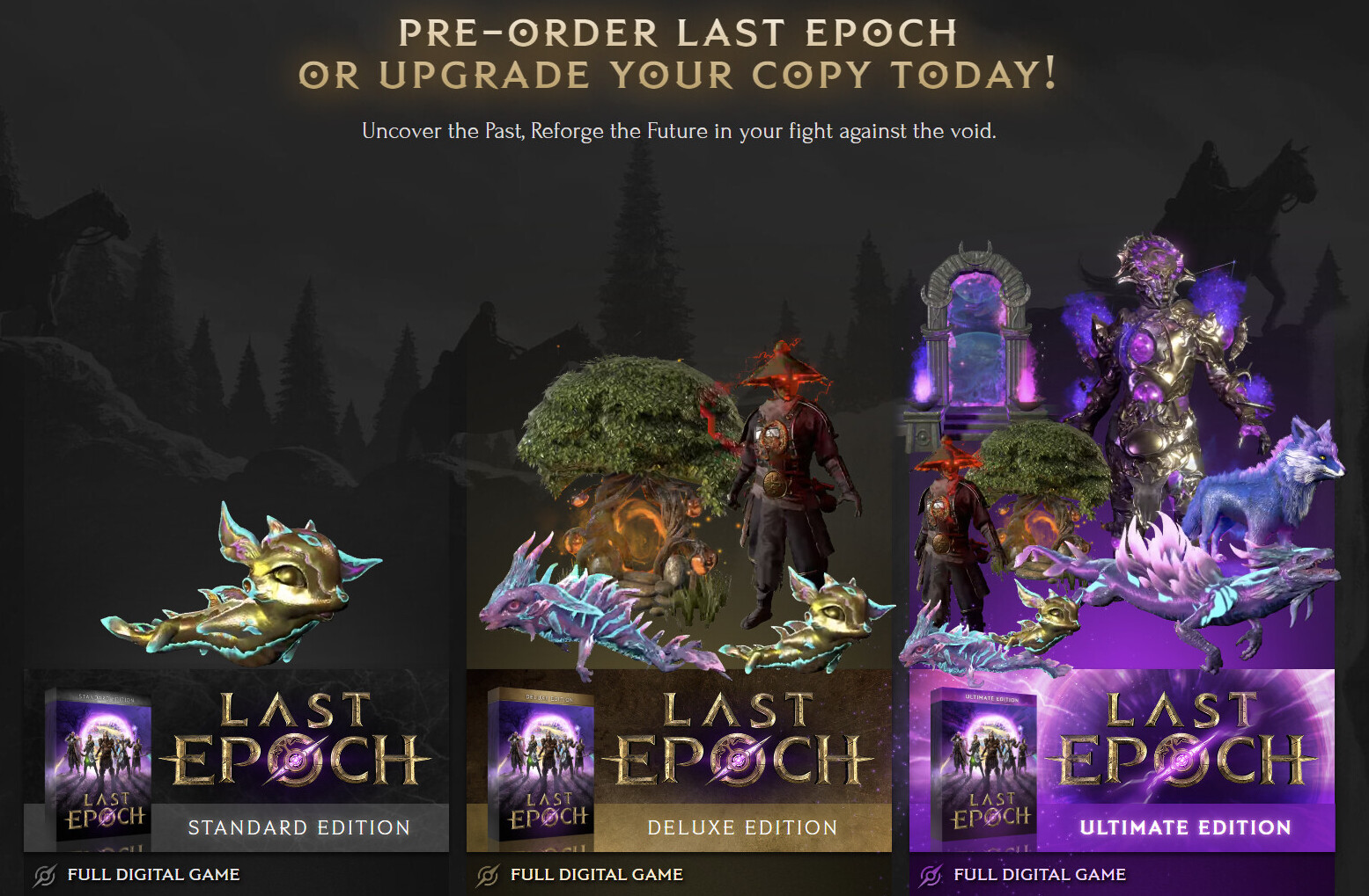 Last Epoch 1.0: Echoes from the Void Launches on February 21, Pre-Order Editions Updated