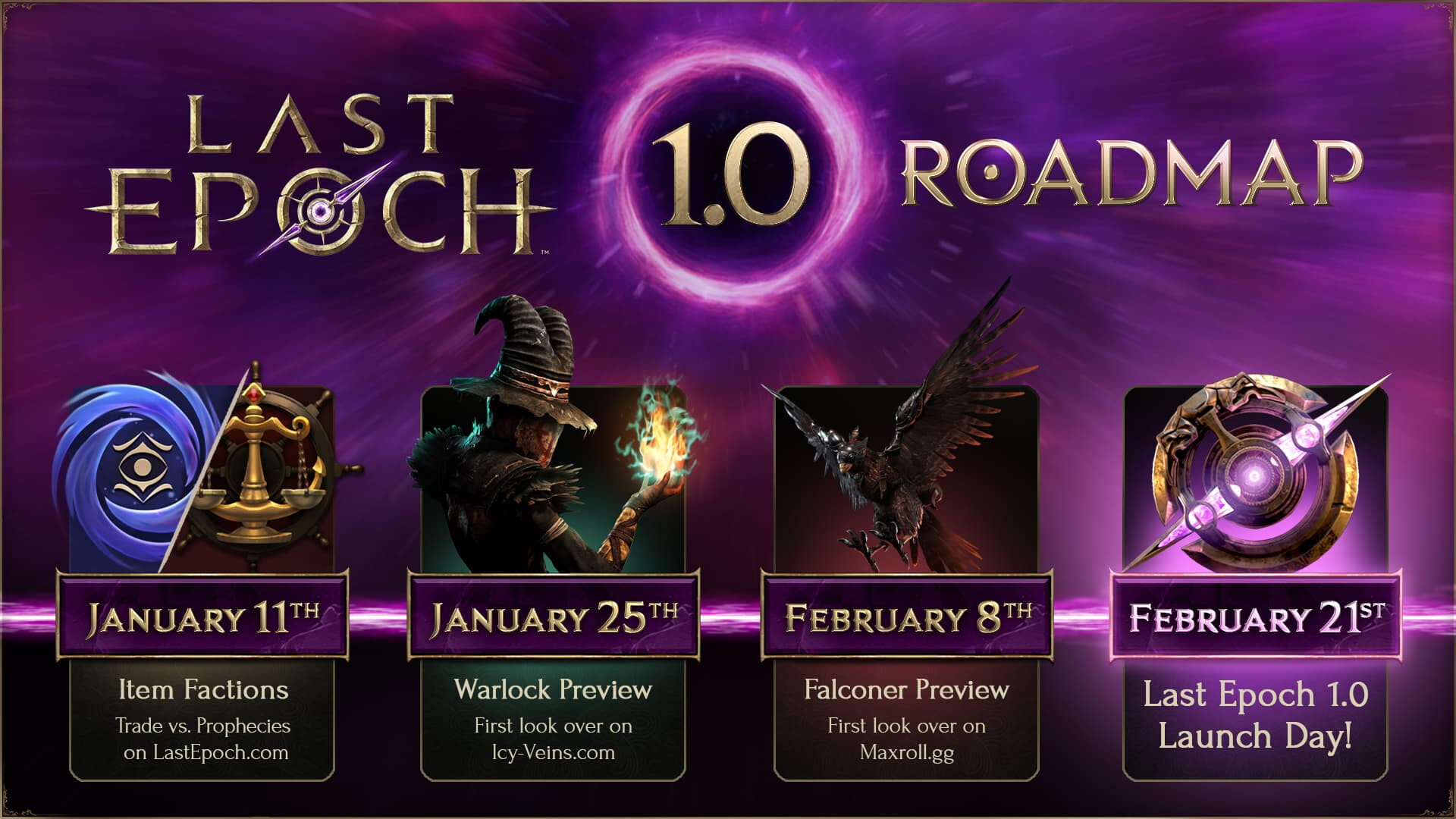 Last Epoch 1.0: Echoes from the Void Launches on February 21, Pre-Order Editions Updated