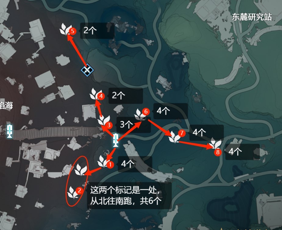《鸣潮》“妙弋花”高效采集路线分享